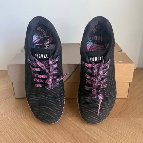 NoBull Outwork “Midnight Palm” Unisex Running Sneakers - SZ Men 5.5- Women 7 - Picture 7 of 13
